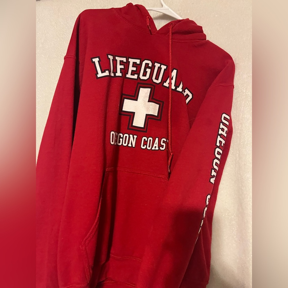 Red Cross Lifeguard Hoodie